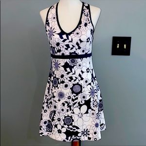 Navy and White Tail Tennis Dress